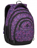 Dv studentsk batoh Bagmaster Energy 9 D Violet / Black - zvtit obrzek