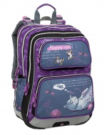 koln batoh pro prvky Bagmaster Galaxy 9 A Gray / Violet - zvtit obrzek