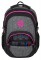 Studentsk batoh Matrix 8 a Black / Gray / Pink