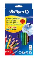 Pelikan - Pastelky akvarelov 12ks