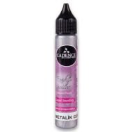 Metalick tekut perly, 25 ml - stbrn