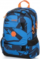 Studentsk batoh OXY Sport blue shapes - zvtit obrzek