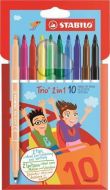 Fixy TRIO 2v1 10 ks, 0,5-2 mm