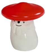 Pokladnika Muchomrka plast 12cm - zvtit obrzek