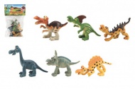 Dinosaui vesel plast 9-11cm 6ks v sku - zvtit obrzek