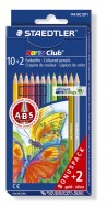 Pastelky NORIS CLUB 10 + zlat a stbrn - zvtit obrzek
