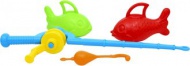 Hra Loven rybiek mal ryb set udice + 2 rybky plast - zvtit obrzek