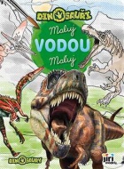 Omalovnka  maluj vodou Dinosaui
