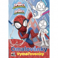 Omalovnky A4 Spidey