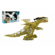 Dinosaurus chodc plast 35cm na baterie   - zvtit obrzek
