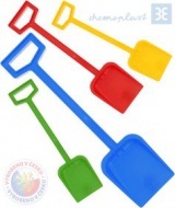 Lopatka dtsk plastov 44cm velk na psek 