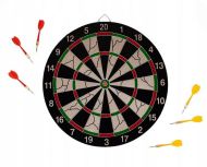 ACRA Ter� na �ipky z�v�sn� 40cm kovov� r�m + 6 �ipek