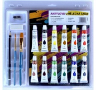 Akrylov barvy-umlck sada 12x12ml - zvtit obrzek