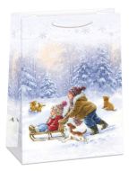 Drkov paprov taka MAXI (47 x 70 cm) Sky