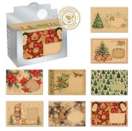 Oblka B6 NATUR s potiskem - mix vnonch motiv