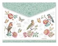 Desky s drukem A4 - Butterfly garden - 1650-0410  - zv�t�it obr�zek