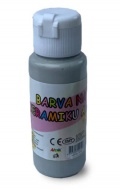 Barva na sklo a keramiku 60ml- stbrn