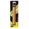 Tu�ka HB s gumou 4 ks FLUO