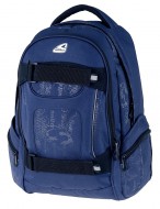 Studentsk batoh Transparent modr - zvtit obrzek