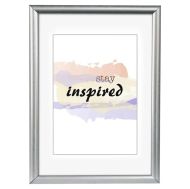 Hama r�me�ek plastov� MADRID, st��brn� matn�, 13x18cm