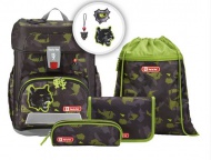 koln aktovka CLOUD pro prvky - 5-dln set, Step by Step ern Panter - zvtit obrzek