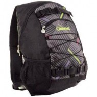 Chiemsee batoh Black Comp stripe check black - zvtit obrzek