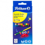 Pastelky Bicolor 12 ks, 24 barev