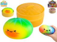  Squishy Dumpling - Knedl�k p�nov� duhov� v ko��ku, 8,5 cm 