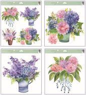 Okenn� f�lie Hortenzie 30 x 33,5 cm