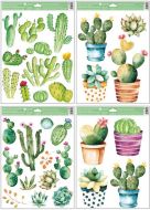 Okenn� f�lie Kaktusy 30 x 42 cm