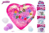  Glamour - Srdce stre�ov� s flitry a dopl�ky - 6 cm