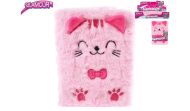 Glamour z�pisn�k s ply�ov�m motivem ko�ky, 80 stran