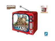 D�ev�n� stavebnice Woodworks Pa�� 98ks na baterie se sv�tlem