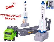 Auto nkladn na setrvank, zvukov efekty + vystelova rakety