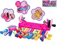 Sada na pleten nramk s pletacm stavem a provzky v krabice - zvtit obrzek