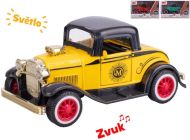 Auto old timer kovov 11 cm 1:36 se svtlem a zvukem, 3 druhy