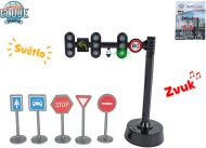  Sada dopravnch znaek se semaforem - 11,5 cm - se svtlem a zvukem  - zvtit obrzek