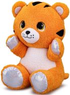 Tygr plyov - 24 cm, sedc - zvtit obrzek