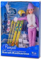 Panenka lyaka 29cm s doplky, 2 barvy - zvtit obrzek