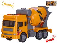 Auto stavebn domchva 27cm na setrvank, na baterie, se svtlem a zvukem