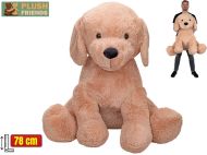 Plush Friends - Pes ply�ov� sed�c� 78 cm, b�ov�