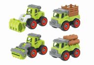 Auto �roubovac� zem�d�lsk� set 4 ks 13 cm