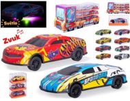 Auto z�vodn� 12,5cm na zp�tn� chod se sv�tlem a zvukem