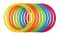 Sk�kac� kruhy barevn� plast, pr�m�r 27cm