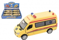 AMBULANCE 15CM KOV SE ZVUKEM - zvtit obrzek