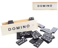 Domino plastov� d�lky v d�ev�n� krabi�ce