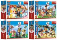 Minipuzzle Tlapkov Patrola 54 dlk, 4 druhy  - zvtit obrzek