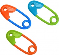 Chrasttko barevn pendlk 12cm, 3 barvy 