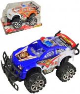 Auto policejn ternn 20cm Policie na setrvank velk kola 2 barvy plast - zvtit obrzek