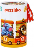 Puzzle devo vlak zvtka velk dlky set 20ks - zvtit obrzek